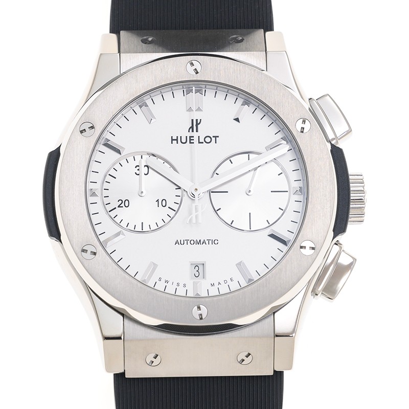 NEW HUBLOT CLASSIC FUSION CHRONOGRAPH TITANIUM 521.NX.2611.RX 1