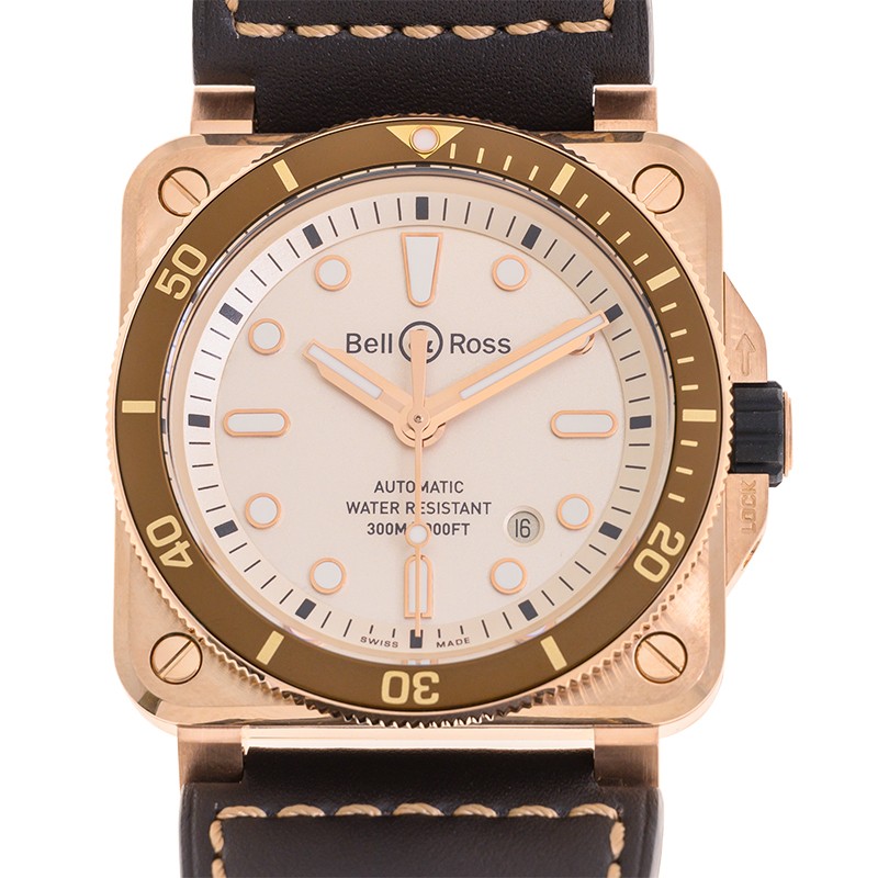 NEW BELL&ROSS BR 03 BR0392-D-WH-BR/SCA 1
