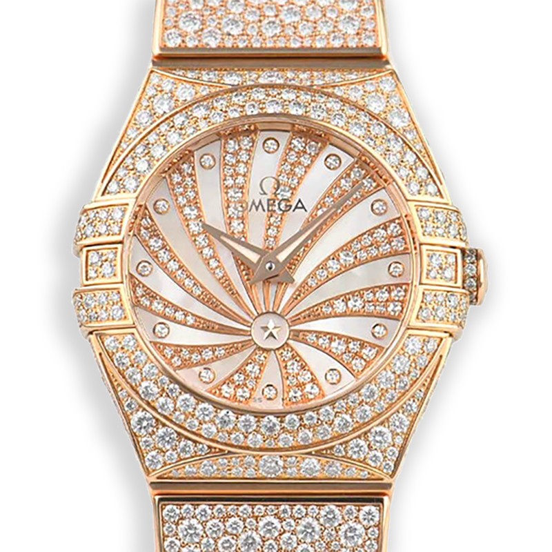 NEW OMEGA CONSTELLATION 123.55.24.60.55.009 1