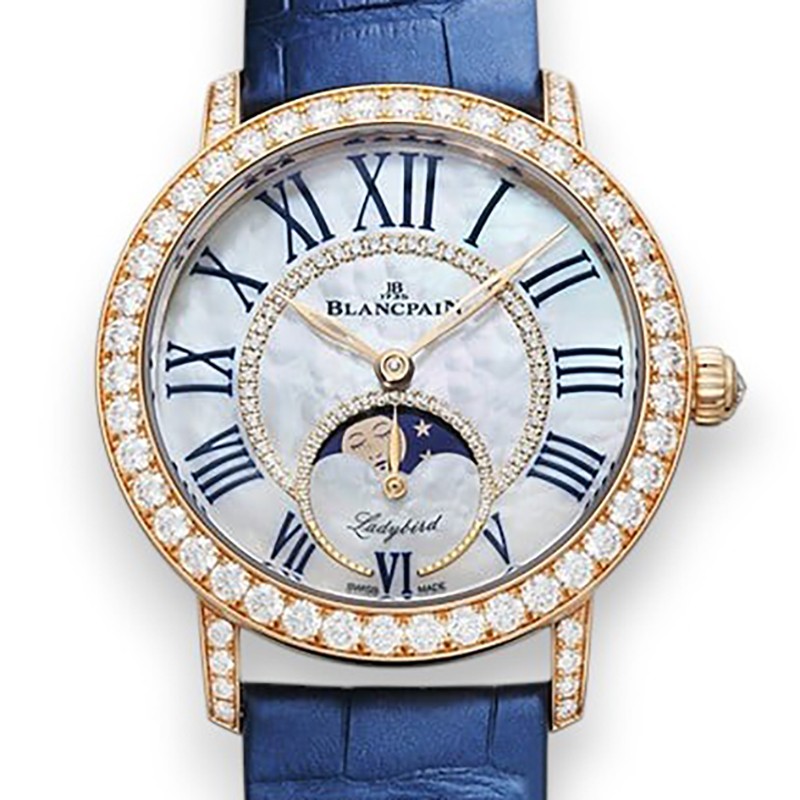 NEW BLANCPAIN LADYBIRD 3662-2954-55A 1