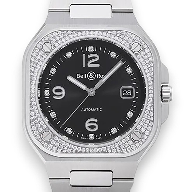 NEW BELL&ROSS BR 05 BR05A-BL-STFLD/SST 1
