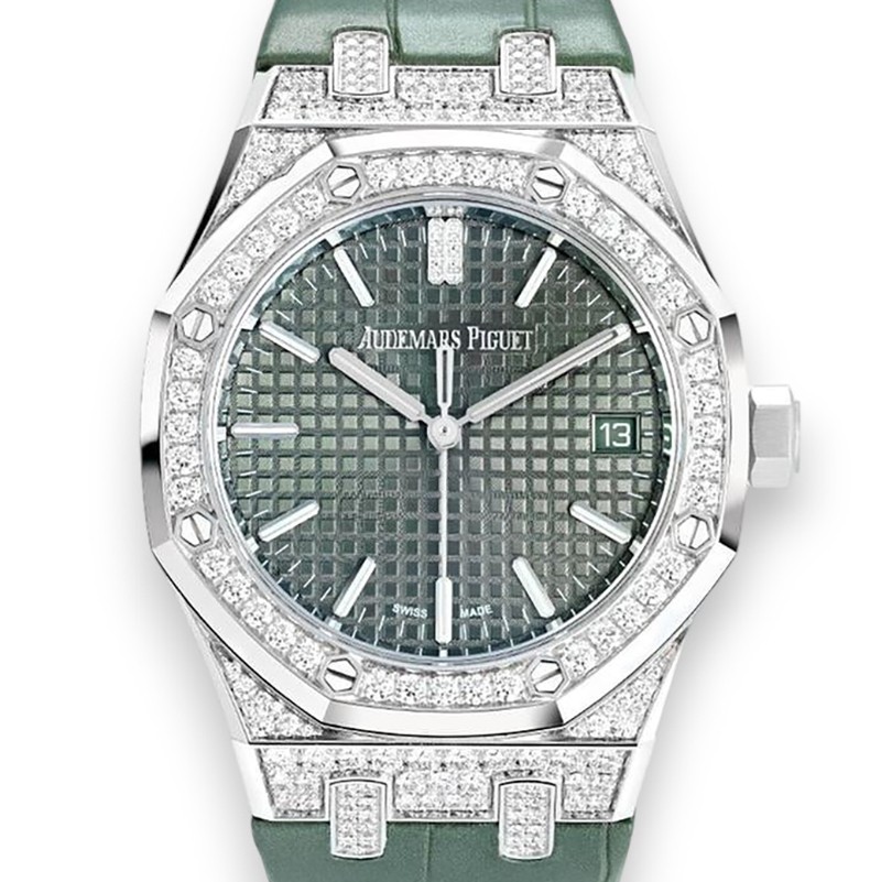NEW AUDEMARS PIGUET ROYAL OAK 15551BC.ZZ.D405CR.01 1