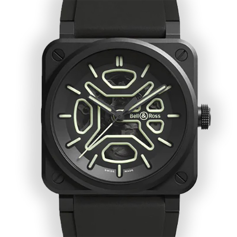 NEW BELL&ROSS BR 03 BR03A-LM-SKCE/SRB 1