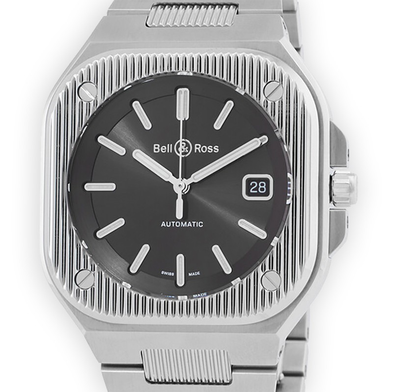 NEW BELL&ROSS BR 05 BR05A-BL-GLST/SST 1