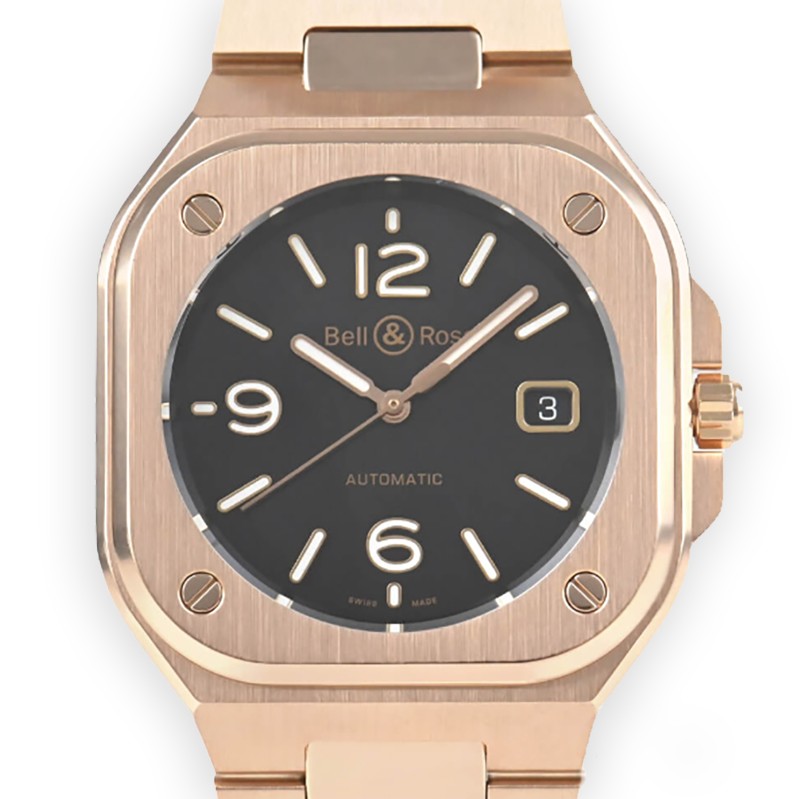 NEW BELL&ROSS BR 05 BR05A-BL-PG/SPG 1