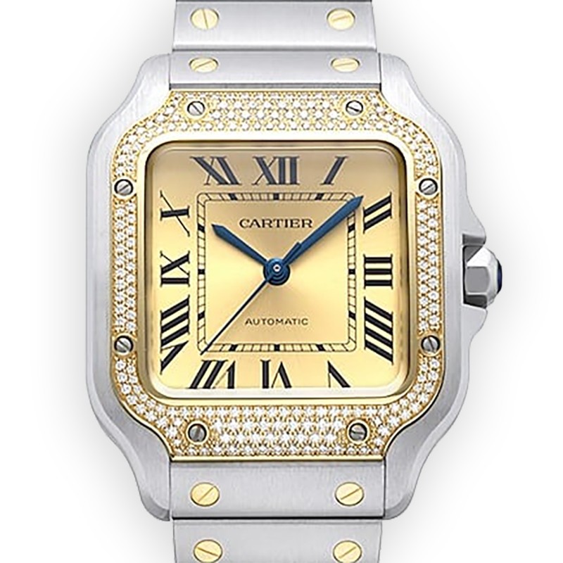 NEW CARTIER SANTOS W3SA0007 1