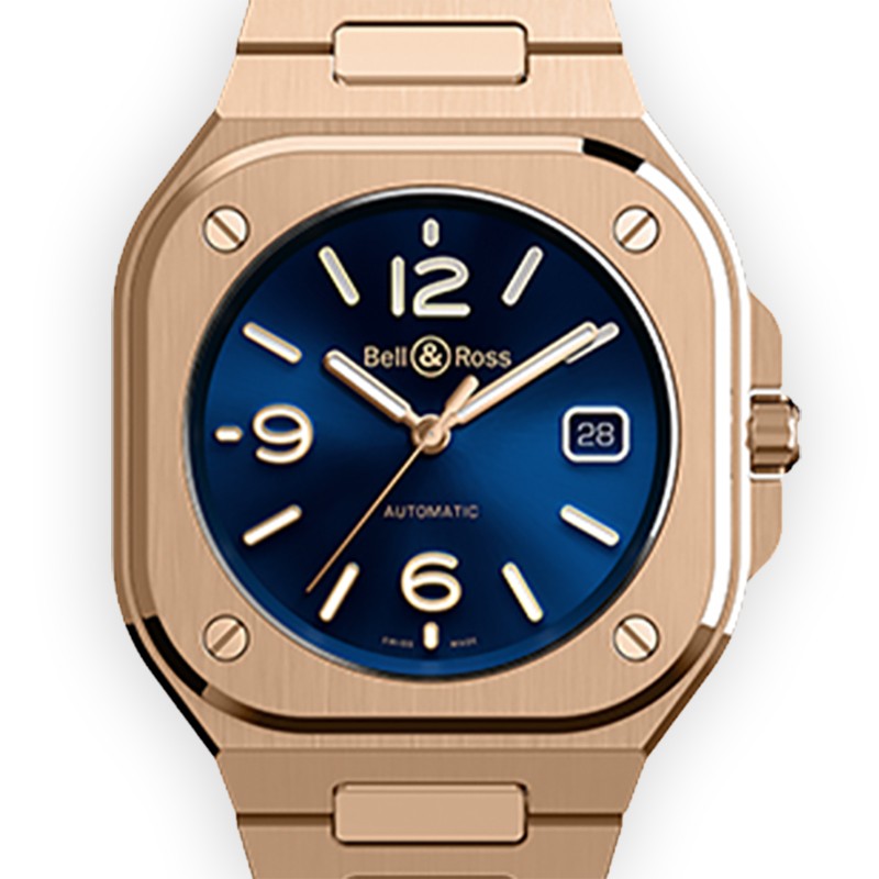 NEW BELL&ROSS BR 05 BR05A-BLU-PG/SPG 1