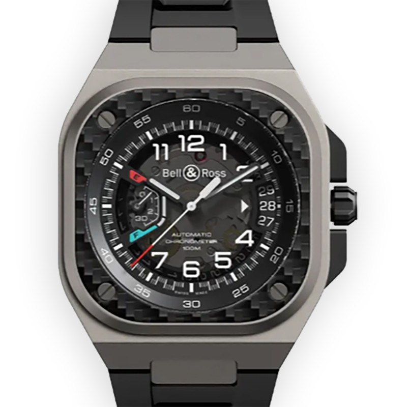 NEW BELL&ROSS BR-X5 BRX5R-RAC-TI/SRB 1
