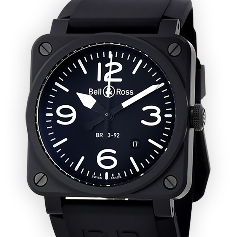 NEW BELL&ROSS BR 03 BR0392-BL-CE 1