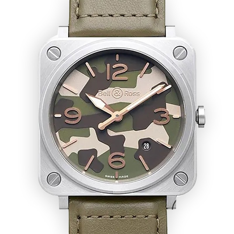 NEW BELL&ROSS BR S BRS-CK-ST/SCA 1