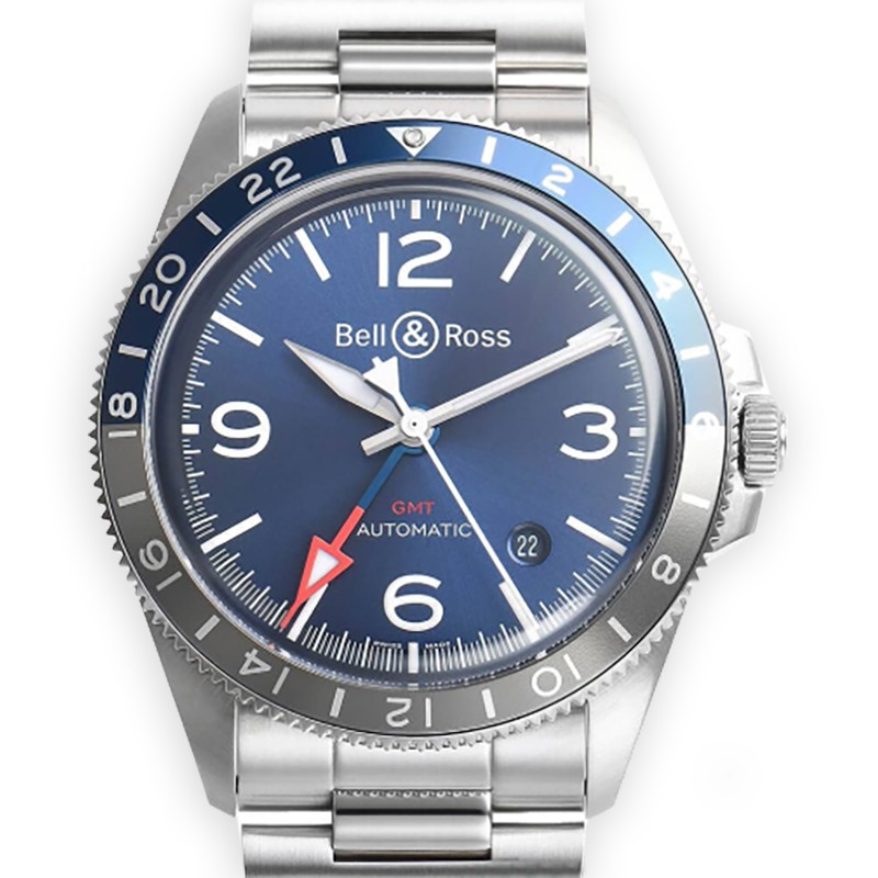 NEW BELL&ROSS BR V2 BRV293-BLU-ST/SST 1
