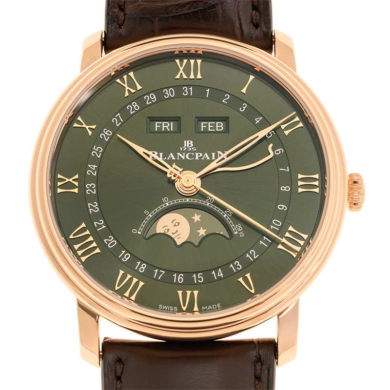 NEW BLANCPAIN VILLERET 6654A-3653-55B 1