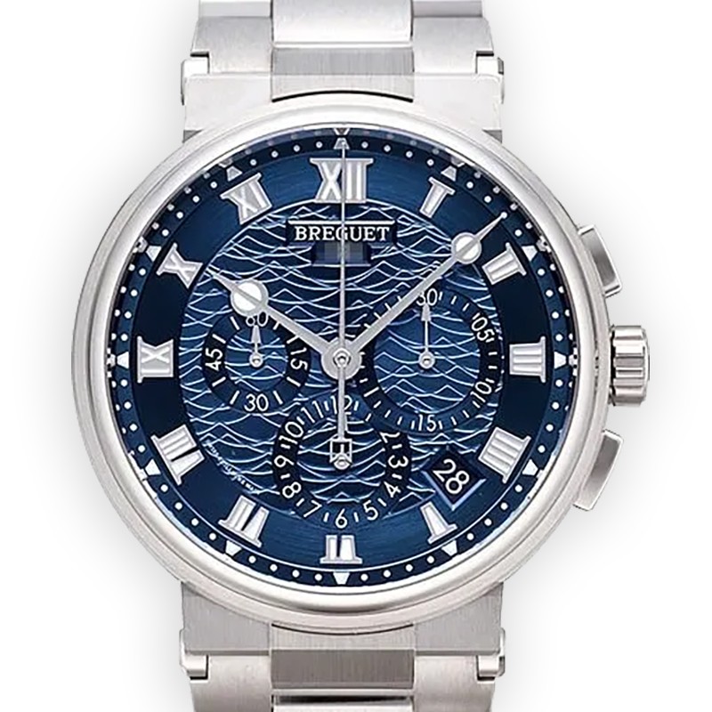 NEW BREGUET MARINE 5527BB/Y2/BW0 1