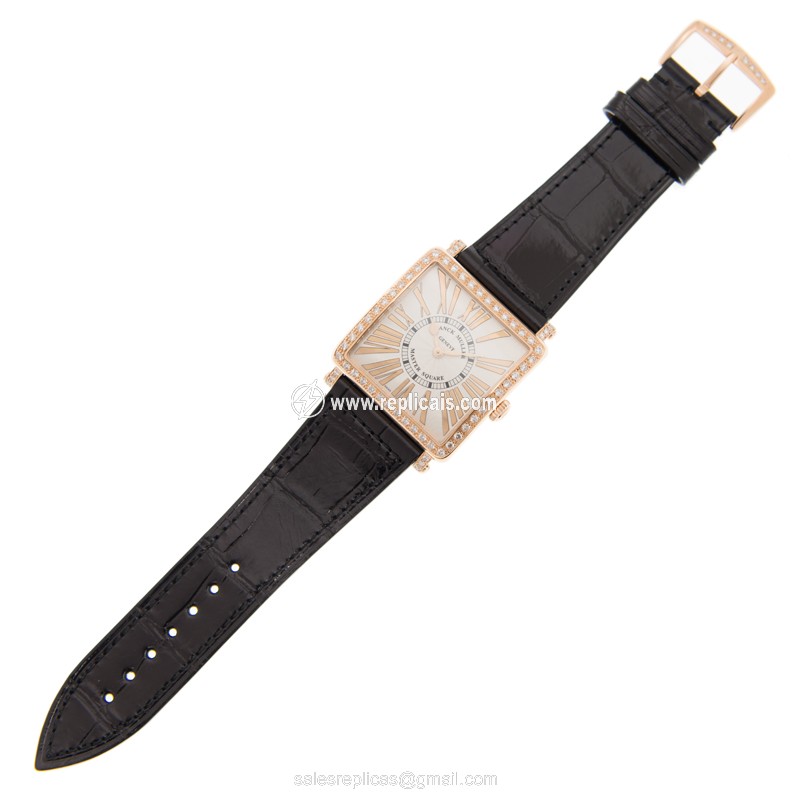 FRANCK MULLER MASTER SQUARE 6002 M B QZ REL R D 1R (5N) 2