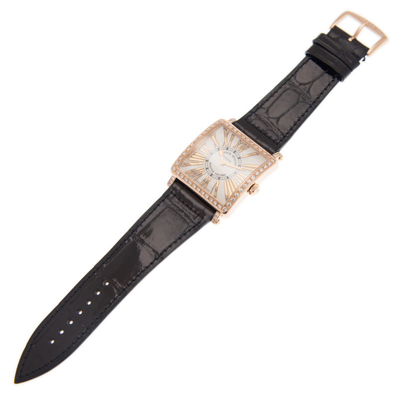 NEW FRANCK MULLER MASTER SQUARE 6002 M QZ REL R D 1R (5N) 2