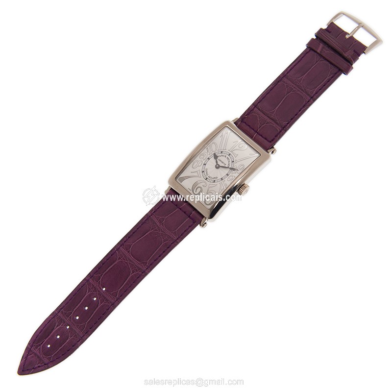 FRANCK MULLER LONG ISLAND 1000 SC REL (OG) - PURPLE STRAP 2