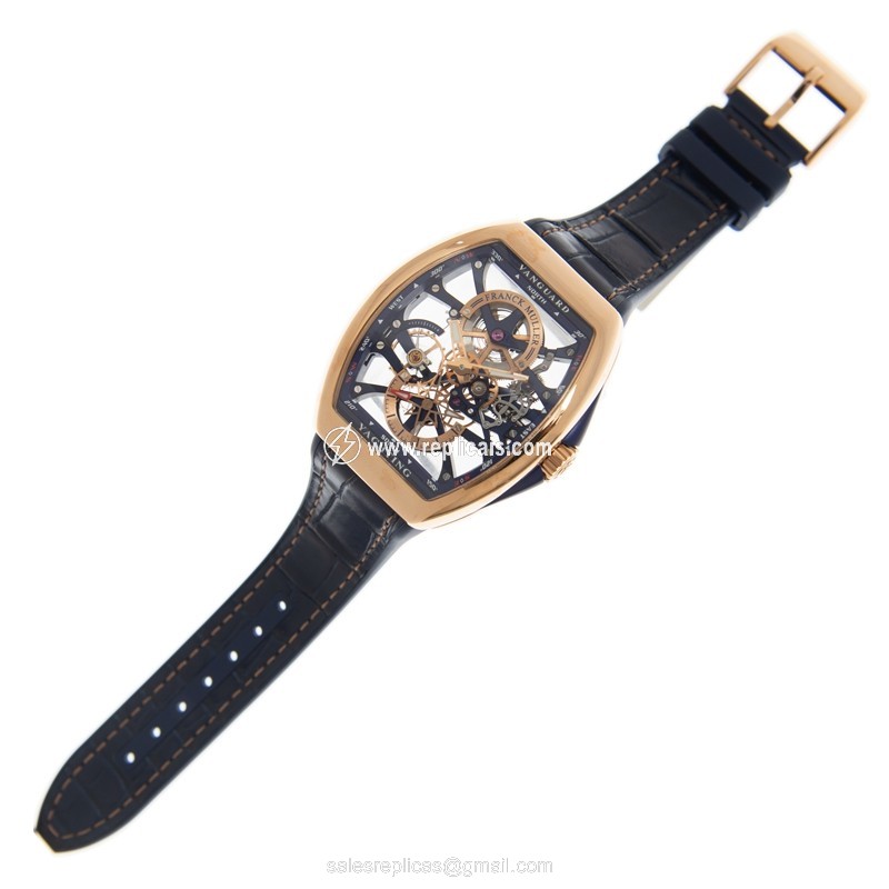 FRANCK MULLER VANGUARD V 41 S6 SQT YACHTING ANC (5N.BL) 2