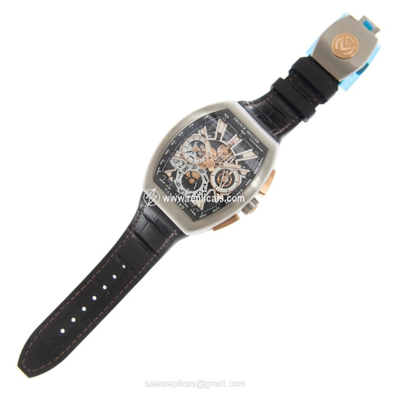 FRANCK MULLER VANGUARD V 45 CC DT GD SQT (AC.BR.NR) 2