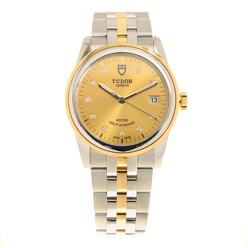 NEW TUDOR GLAMOUR DATE 55003-68053-10DI-CH 2
