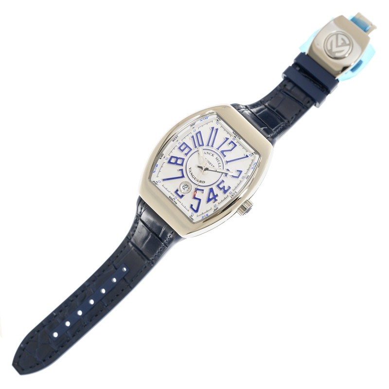 NEW FRANCK MULLER VANGUARD V 41 SC DT AC BU (BLC.BL.AC) 2