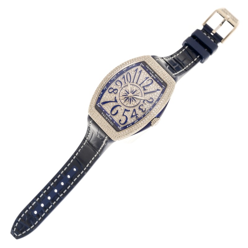 NEW FRANCK MULLER VANGUARD V 35 SC AT D CD YACHTING(AC.BL) 2