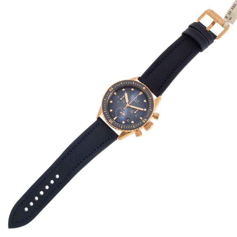 NEW BLANCPAIN FIFTY FATHOMS 5200-3640-O52B 2
