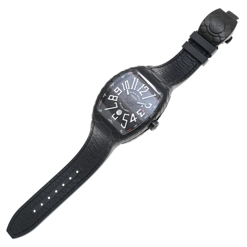NEW FRANCK MULLER VANGUARD COBRA V 45 SC DT BLACK COBRA ACNR NR (COBRA.NR.BLC.NR) 2