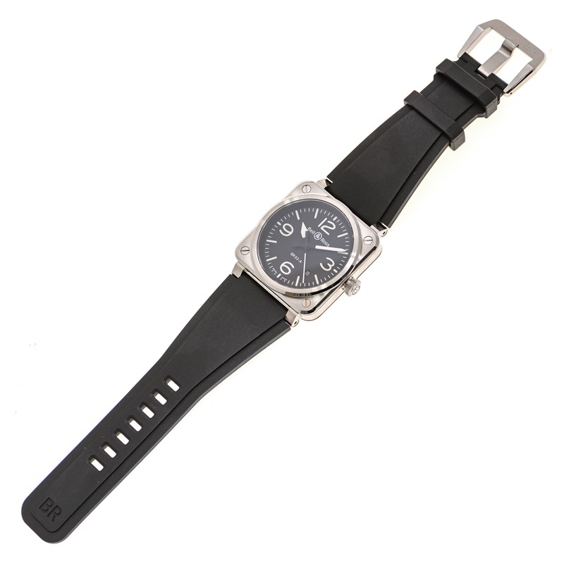 NEW BELL&ROSS BR 03 BR03A-BL-ST/SRB 2