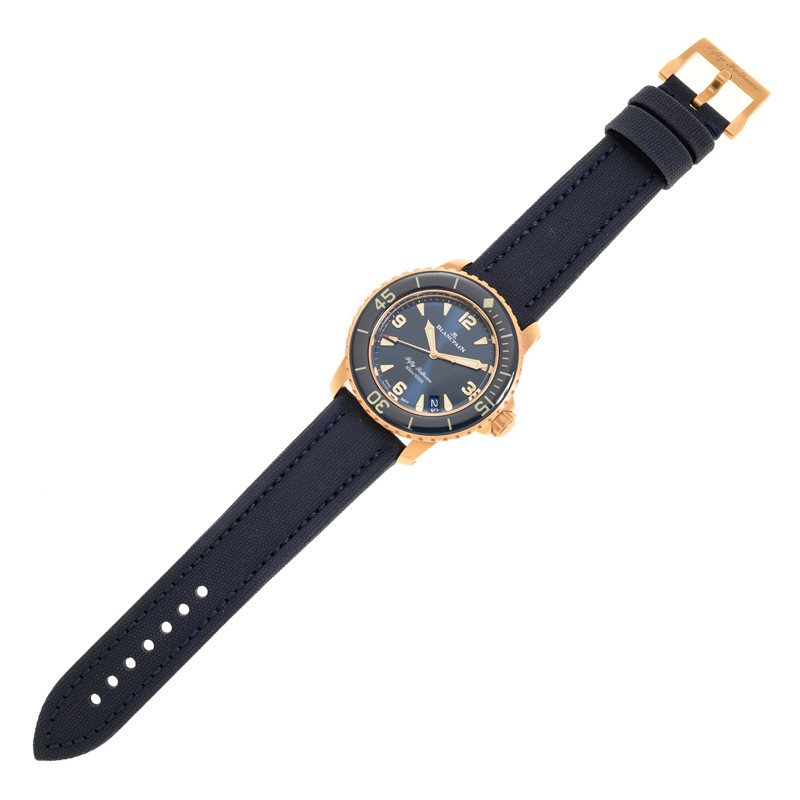 NEW BLANCPAIN FIFTY FATHOMS 5010-36B40-O52A 2