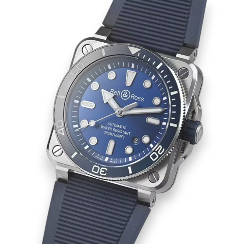 NEW BELL&ROSS BR 03 BR03A-D-BLU-ST/SRB 2