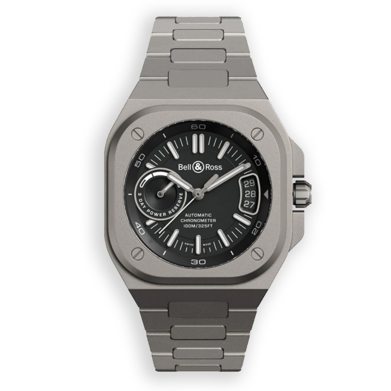 NEW BELL&ROSS BR-X5 BRX5R-BL-TI/STI 2