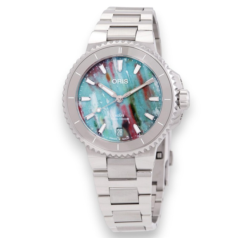 NEW ORIS AQUIS 01 733 7792 4150-07 8 19 05P 2