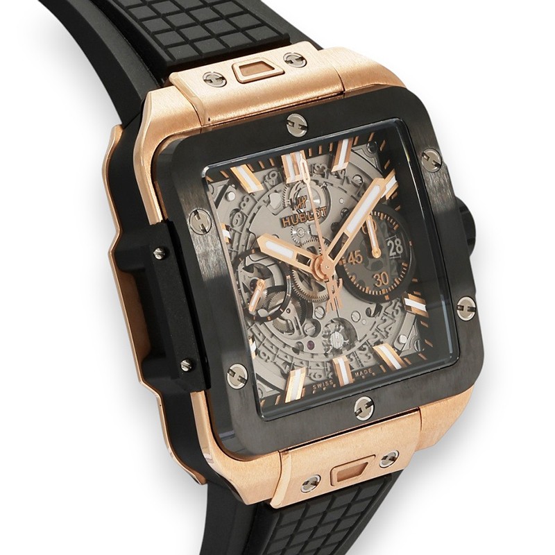 NEW HUBLOT SQUARE BANG 821.OM.0180.RX 2