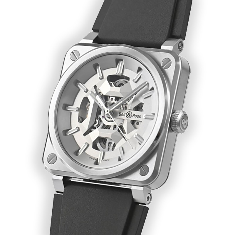 NEW BELL&ROSS BR 03 BR03A-GR-SKST/SRB 2