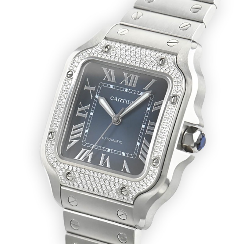 NEW CARTIER SANTOS W4SA0006 2