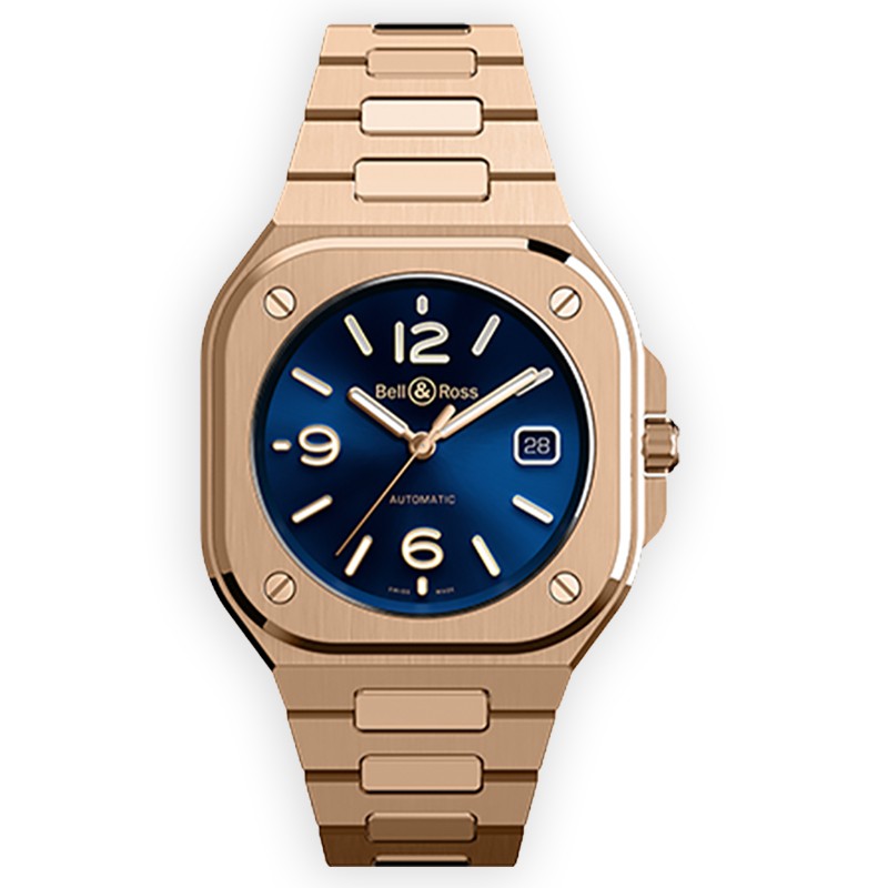 NEW BELL&ROSS BR 05 BR05A-BLU-PG/SPG 2