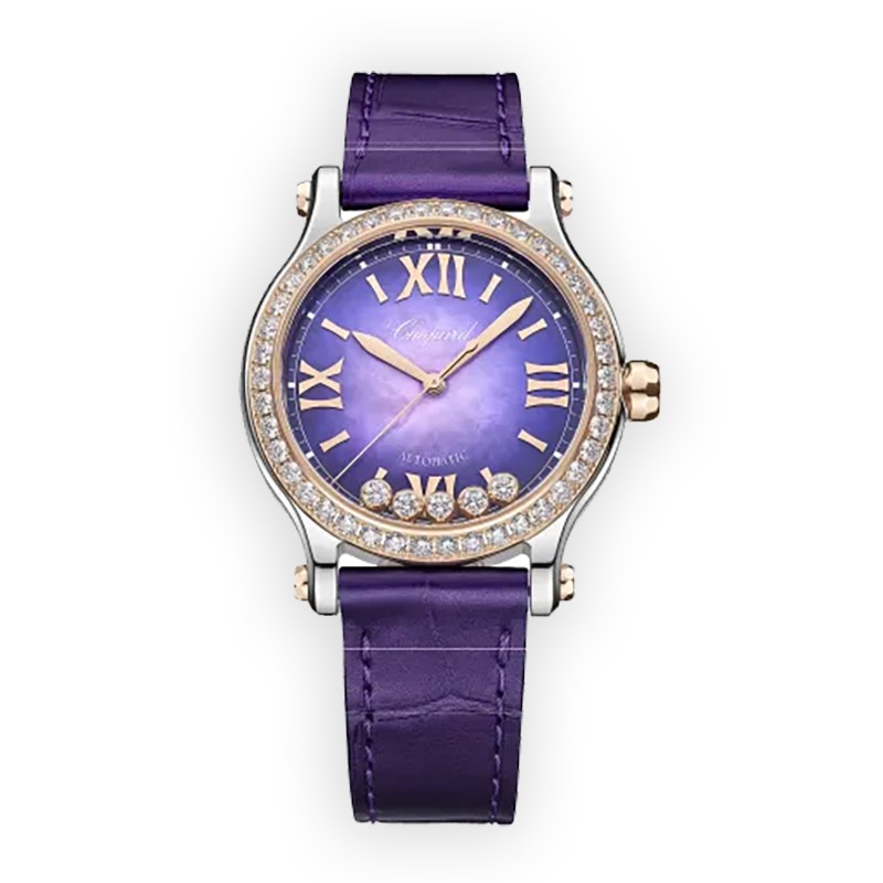 NEW CHOPARD HAPPY SPORT 278608-6012 2