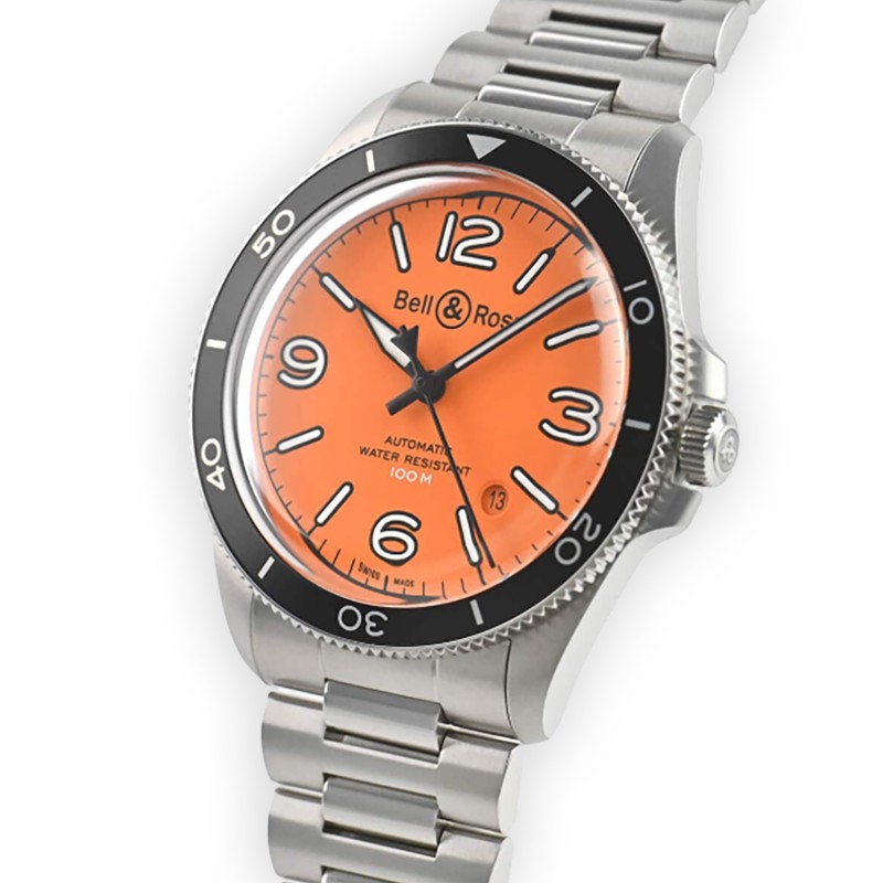 NEW BELL&ROSS BR V2-92 BRV292-O-ST/SST 2