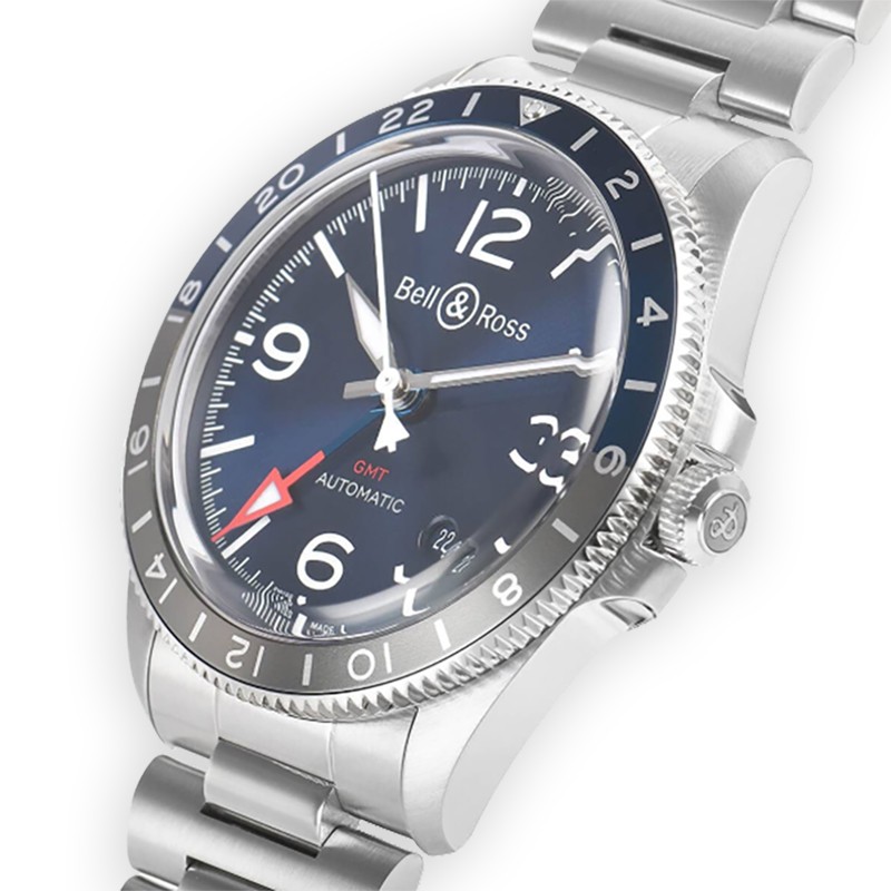 NEW BELL&ROSS BR V2 BRV293-BLU-ST/SST 2
