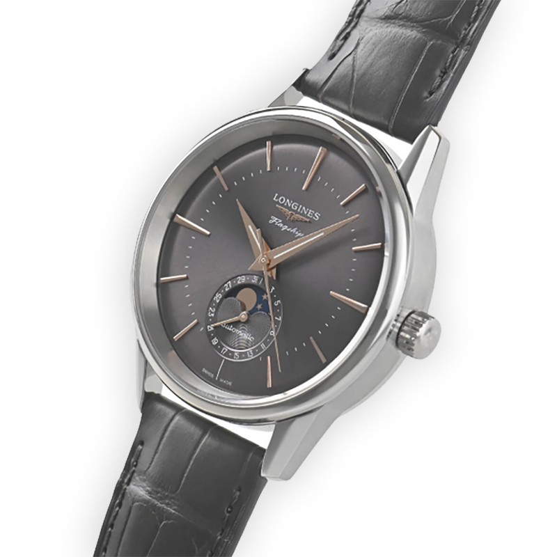 NEW LONGINES HERITAGE CLASSIC L4.815.4.52.2 2