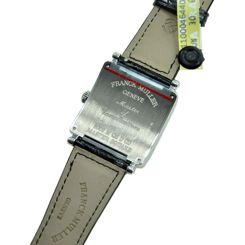NEW FRANCK MULLER MASTER SQUARE 6002 M QZ R D CD (OG) 3