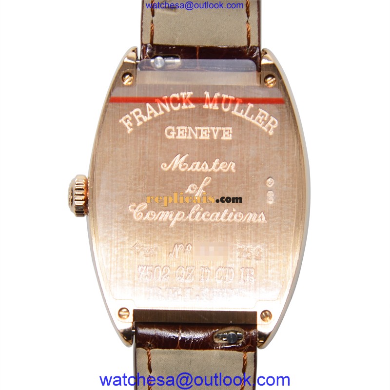 FRANCK MULLER CINTREE CURVEX 7502 QZ REL D CD 1R (5N) 3