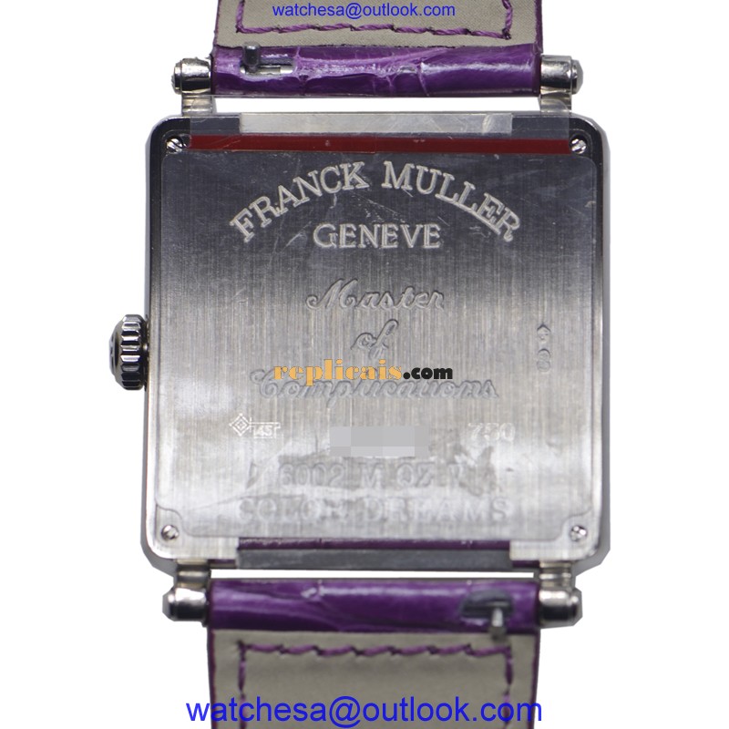FRANCK MULLER MASTER SQUARE 6002 M QZ COL DRM V (OG) 3