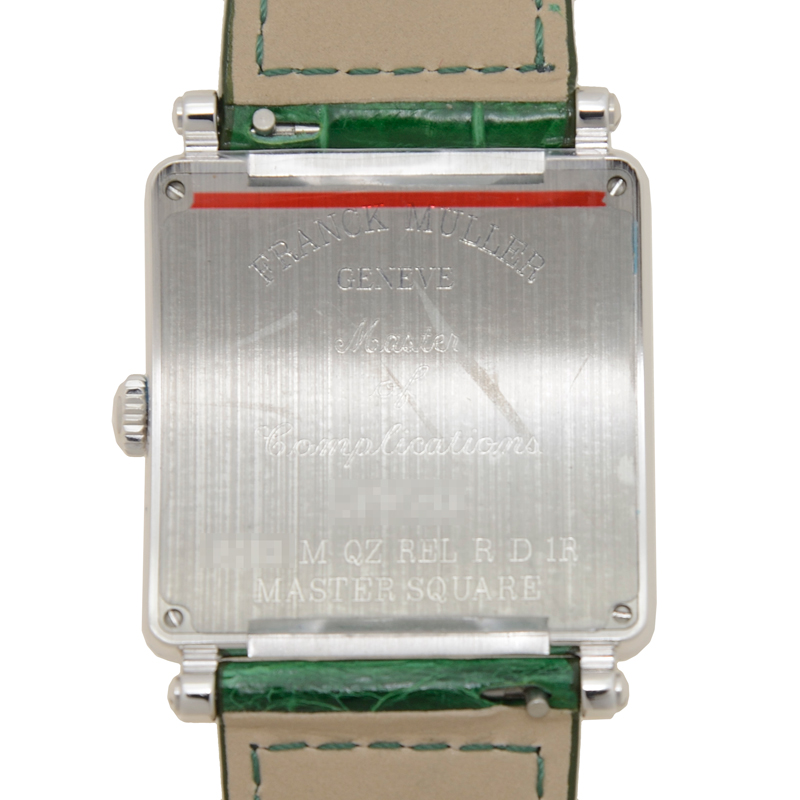 NEW FRANCK MULLER MASTER SQUARE 6002 M QZ REL R D 1R 3