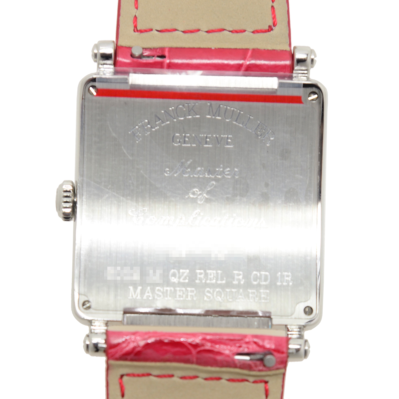 NEW FRANCK MULLER MASTER SQUARE 6002 M QZ REL CD 1R (AC) 3