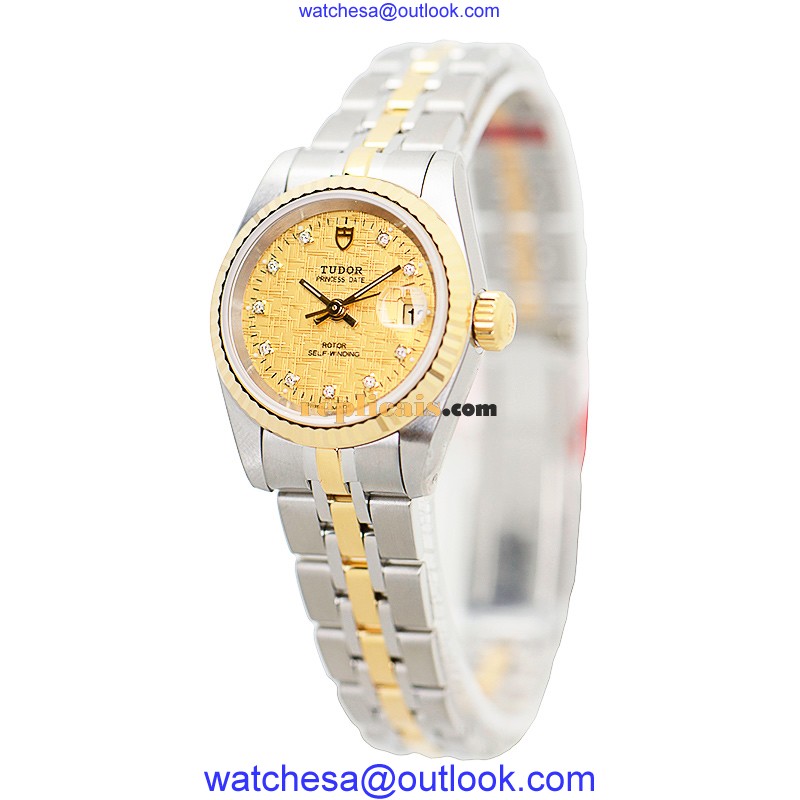 TUDOR PRINCESS DATE 92413-62433-10DI-CHCL 3