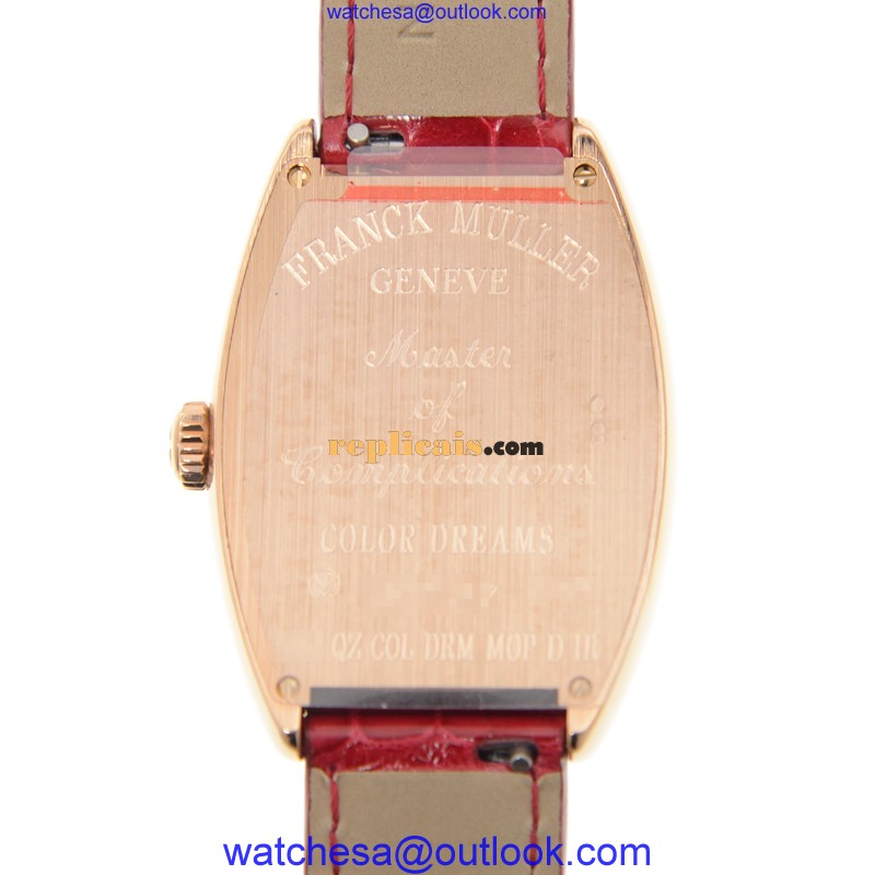FRANCK MULLER CINTREE CURVEX 2852 QZ COL DRM MOP D 1R (5N) 3