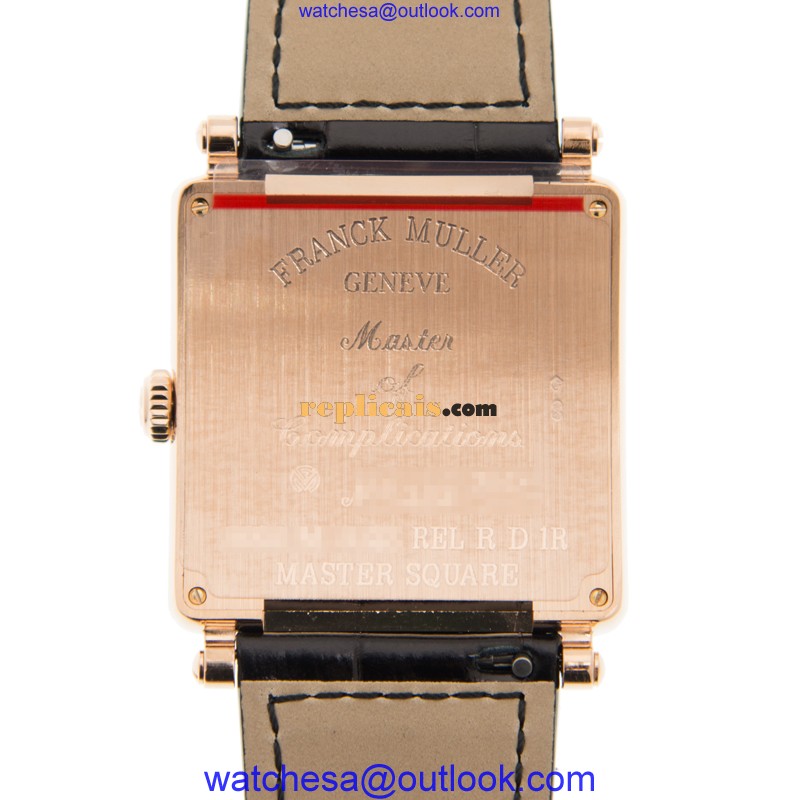 FRANCK MULLER MASTER SQUARE 6002 M B QZ REL R D 1R (5N) 3
