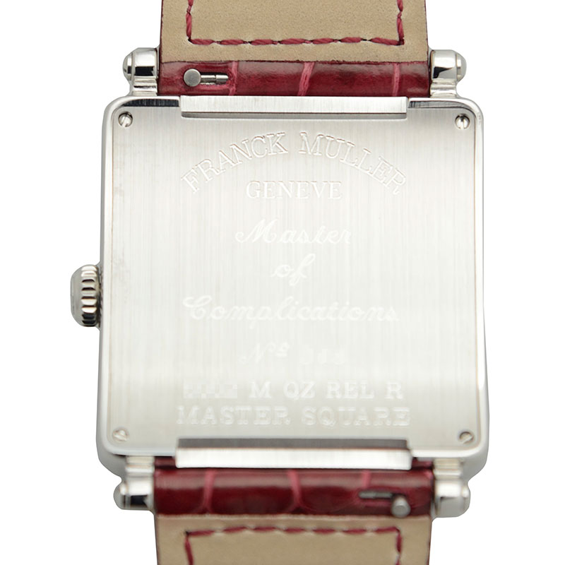 NEW FRANCK MULLER MASTER SQUARE 6002 M QZ REL R (AC) 3