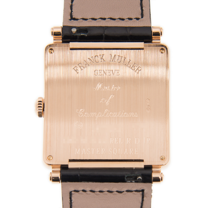 NEW FRANCK MULLER MASTER SQUARE 6002 M QZ REL R D 1R (5N) 3